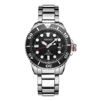 200m Casual Black Warrior Solar Energy Watch