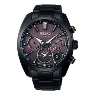 ASTRON Astron GPS Solar Dual-Time 42.7mm Limited edition Black/Purple