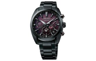 ASTRON Astron GPS Solar Dual-Time 42.7mm Limited edition Black/Purple