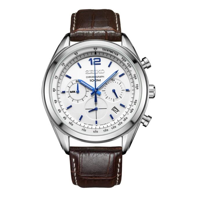 Chronograph Series White Blue