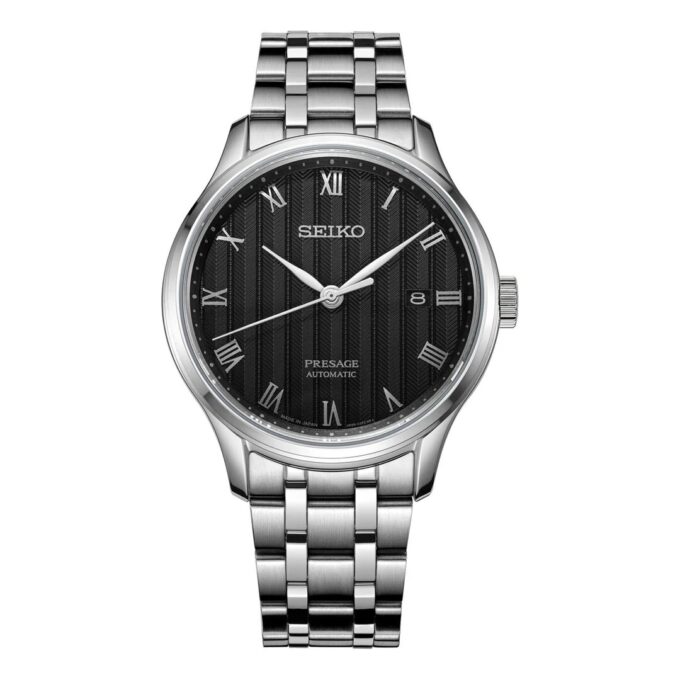 Japan Series waterproof Automatic Mechanical Watch Black