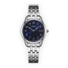 Minimalistic waterproof quartz Blue