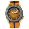 Naruto Series Limited Crossover Mechanical Watch Yellow