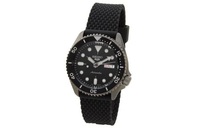 No. 5 Mechanical Classic Watch Black