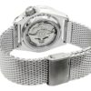 No. 5 Sports Mechanical Watch Wine Red