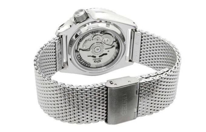 No. 5 Sports Mechanical Watch Wine Red