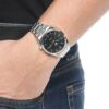 No. 5 Sports Steel strip Mechanical Watch Black
