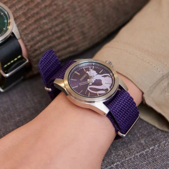 Pokmon Pikachu Crossover Limited Watch Black Purple