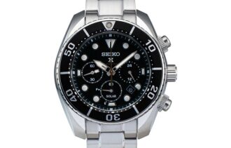 PRESAGE Series 140 Anniversary Limited Edition Japan Steel Strip Waterproof Solar Energy Watch