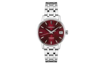 PRESAGE Series Mechanical Silver/Red