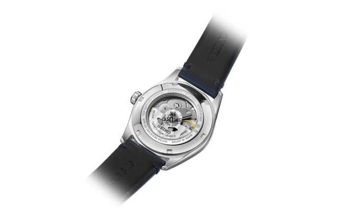 PROSPEX Series Retro Green Starry Sky Rubber Strap Mechanical Watch