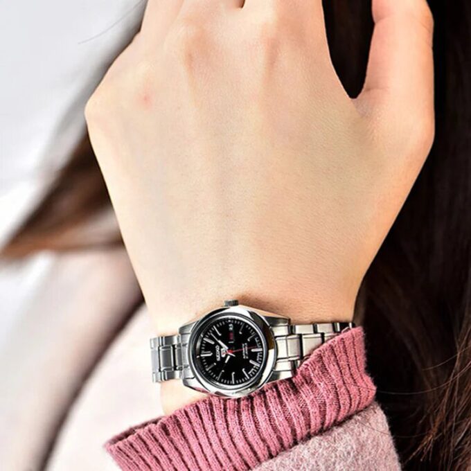 Unisex Mechanical Black/Silver SNKL45J1+SYMK17J1